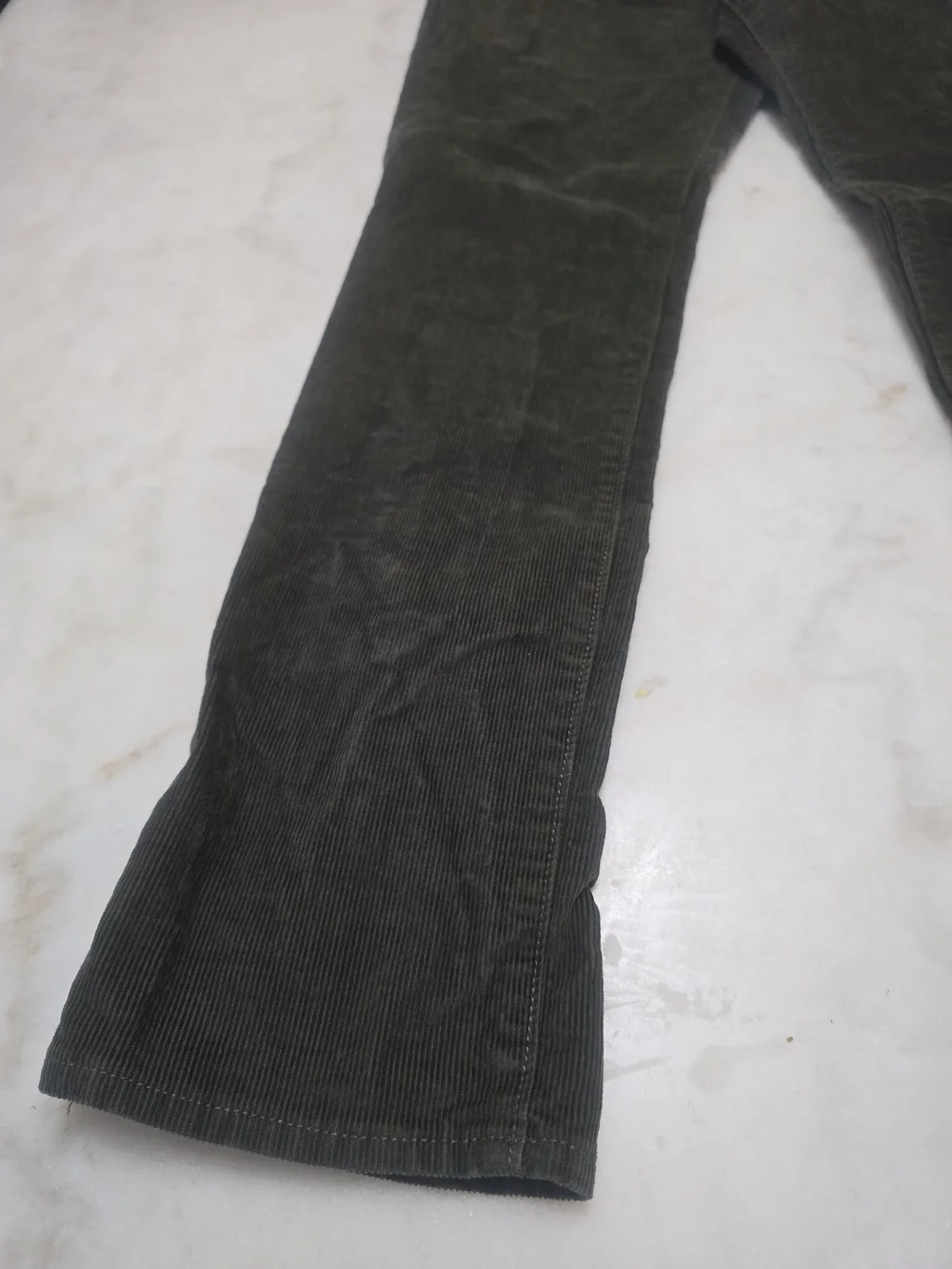 J. Crew Slim Olive Green Corduroy Jeans for Men